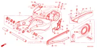 BRAS OSCILLANT pour Honda CB 1000 R BLACK EDITION de 2022