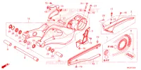 BRAS OSCILLANT pour Honda CB 1000 R BLACK EDITION de 2022