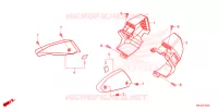 COUVERCLE LATERAL pour Honda CB 1000 R BLACK EDITION de 2022