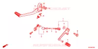 PEDALE pour Honda CB 1100 EX DCT ABS de 2024