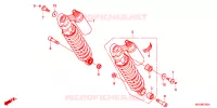 AMORTISSEUR ARRIERE pour Honda CB 1100 RS DCT ABS de 2023