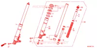 FOURCHE pour Honda CB 1100 RS DCT ABS de 2023