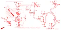 MAITRE CYLINDRE DE FREIN AVANT pour Honda CB 500 F ABS de 2022