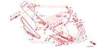 SILENCIEUX D'ECHAPPEMENT pour Honda CB 500 F ABS de 2022