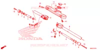 GUIDON   TE DE FOURCHE pour Honda CBR 1000 RR SP BREMBO de 2022