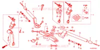 GUIDON   TE DE FOURCHE pour Honda CBR 250 R ABS de 2013