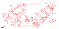 COUVERCLES LATERAUX pour Honda CBR 600 RR de 2021