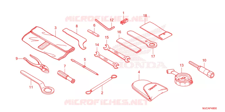 OUTIL Honda MOTO 600 CBR 2021  CBR600RAM
