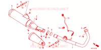 SILENCIEUX D'ECHAPPEMENT pour Honda REBEL 250 ABS S EDITION de 2021