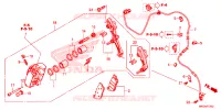 ETRIER DE FREIN AVANT pour Honda REBEL 500 ABS de 2022