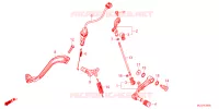 PEDALE pour Honda AFRICA TWIN 1100 ADVENTURE SPORT ES LOWER de 2023