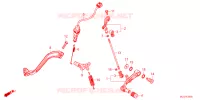 PEDALE pour Honda AFRICA TWIN 1100 DCT LOWER de 2024