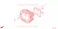 CYLINDRE pour Honda SUPER CUB 125 ABS de 2023