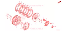 EMBRAYAGE pour Honda SUPER CUB 125 ABS de 2023