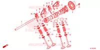 ARBRE A CAMES   SOUPAPE pour Honda TALON 1000 X4 de 2022