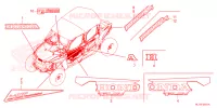 AUTOCOLLANTS pour Honda TALON 1000 X4 de 2022