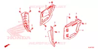 COUVERCLES LATERAUX pour Honda PIONEER 520 M2 de 2021