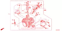 CORPS DE PAPILLON pour Honda CB 250 R de 2023