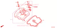 COUVRE CULASSE pour Honda CB 250 R de 2023