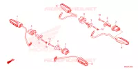 CLIGNOTANT pour Honda CB 750 HORNET R de 2023