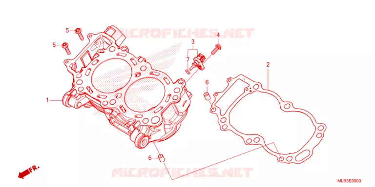 CYLINDRE Honda MOTO 750 HORNET 2024  CB750AP