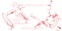 SILENCIEUX D'ECHAPPEMENT pour Honda CB 750 HORNET R de 2023