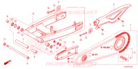 BRAS OSCILLANT pour Honda CB 750 HORNET R de 2023