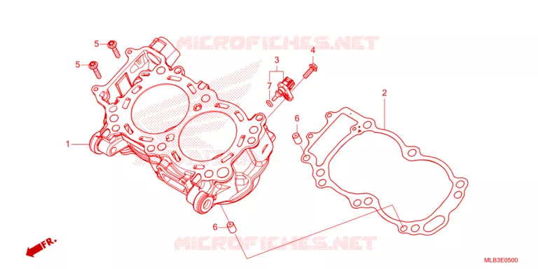 CYLINDRE Honda MOTO 750 HORNET 2023  CB750AP