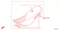 SELLE pour Honda CRF 110 de 2023