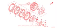 EMBRAYAGE pour Honda CRF 125 F BIG WHEELS de 2023