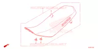 SELLE pour Honda CRF 125 F BIG WHEELS de 2023