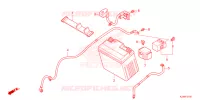 BATTERIE pour Honda CRF 125 F BIG WHEELS de 2023