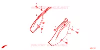 COUVERCLES LATERAUX pour Honda CRF 125 F BIG WHEELS de 2024
