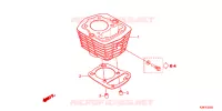 CYLINDRE pour Honda CRF 125 F BIG WHEELS de 2024