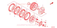 EMBRAYAGE pour Honda CRF 125 F BIG WHEELS de 2024