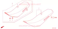 SELLE pour Honda CRF 125 F BIG WHEELS de 2024