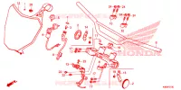 GUIDON   TE DE FOURCHE pour Honda CRF 250 F de 2023
