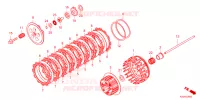 EMBRAYAGE pour Honda CRF 250 R de 2023