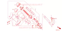 SILENCIEUX D'ECHAPPEMENT pour Honda CRF 250 RX de 2022