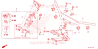 GUIDON   TE DE FOURCHE pour Honda CRF 300 L de 2022