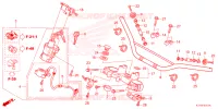 GUIDON   TE DE FOURCHE pour Honda CRF 300 RALLY de 2022