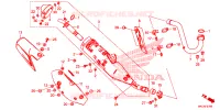 SILENCIEUX D'ECHAPPEMENT pour Honda CRF 450 L de 2023