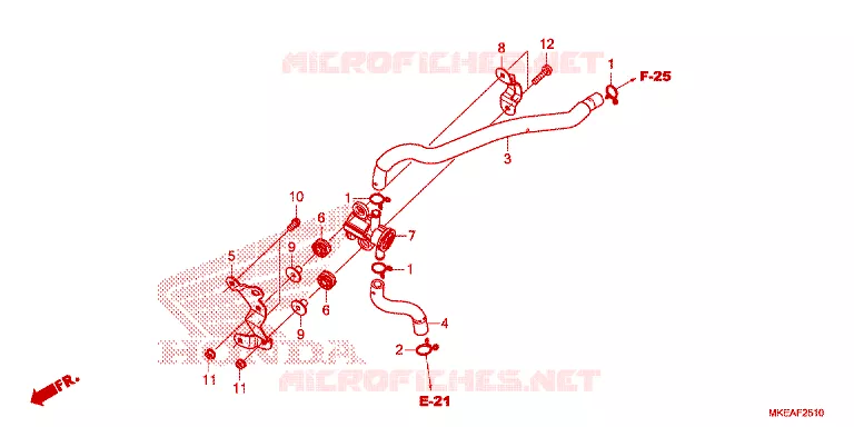 SOUPAPE D'ADMISSION Honda MOTO 450 CRF 2023  CRF450RLP
