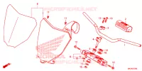 GUIDON   TE DE FOURCHE pour Honda CRF 450 R-S de 2022