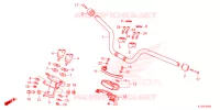 GUIDON   CARENAGE pour Honda PCX 160 ABS de 2022