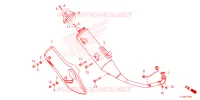 SILENCIEUX D'ECHAPPEMENT pour Honda PCX 160 ABS de 2022
