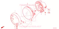 PHARE pour Honda Z 125 MONKEY de 2023