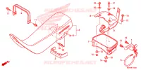 SELLE pour Honda XR 650 L de 2022