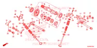 ARBRE A CAMES pour Honda XR 650 L de 2022