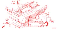 BRAS OSCILLANT pour Honda XR 650 L de 2022